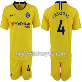 Fotbalový Dres Chelsea Cesc Fabregas 4 Dětské Venkovní 2018/19